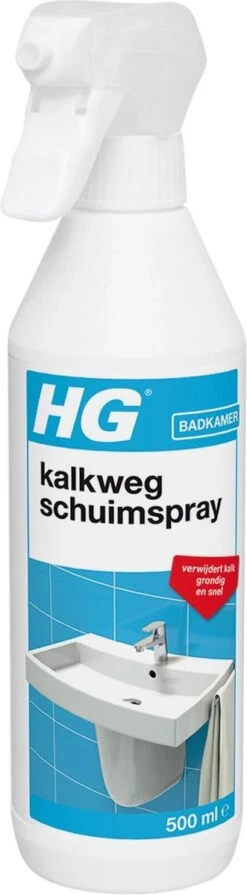 HG Kalkweg Schuimspray - 500ml - 100% Glans - Verwijdert En Voorkomt Kalk - Biologisch Afbreekbaar 17 HG Kalkweg Schuimspray - 500ml - 100% Glans - Verwijdert En Voorkomt Kalk - Biologisch Afbreekbaar -Sparkle home Winkel 331x1200 5