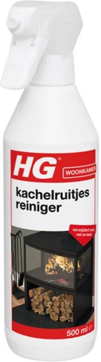HG Kachelruitjesreiniger - 500 Ml - Verwijdert Roet, Vet En Teer 8 HG Kachelruitjesreiniger - 500 Ml - Verwijdert Roet, Vet En Teer - Afbeelding 6