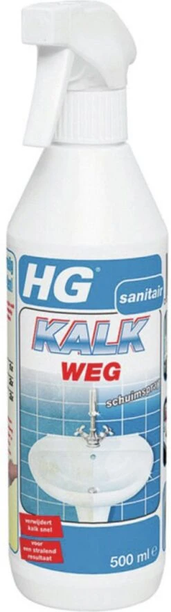 HG Kalkweg Schuimspray - 500ml - 100% Glans - Verwijdert En Voorkomt Kalk - Biologisch Afbreekbaar 20 HG Kalkweg Schuimspray - 500ml - 100% Glans - Verwijdert En Voorkomt Kalk - Biologisch Afbreekbaar -Sparkle home Winkel 337x1200 1