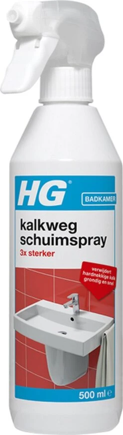 HG Kalkweg Schuimspray 3x Sterker - 500ml - Verwijdert Extreme Kalkresten - 100% Opgelost, 100% Resultaat 14 HG Kalkweg Schuimspray 3x Sterker - 500ml - Verwijdert Extreme Kalkresten - 100% Opgelost, 100% Resultaat -Sparkle home Winkel 340x1200 1