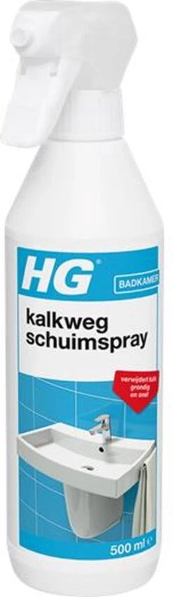 HG Kalkweg Schuimspray - 500ml - 100% Glans - Verwijdert En Voorkomt Kalk - Biologisch Afbreekbaar 21 HG Kalkweg Schuimspray - 500ml - 100% Glans - Verwijdert En Voorkomt Kalk - Biologisch Afbreekbaar -Sparkle home Winkel 348x1200 1