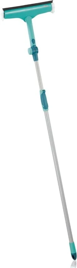 Leifheit Raamwisser 3in1 28 Cm Met Telescoopsteel En Draaiknop (110-190 Cm) Click System -Sparkle home Winkel 348x1200 3