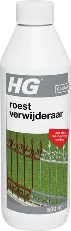 HG Roestverwijderaar - 500 Ml - Verwijdert Roest Zonder Schuren - Roestwerende Werking -Sparkle home Winkel 373x1200 3