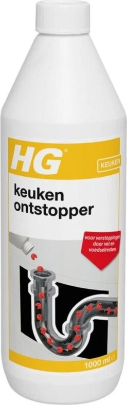 HG Keukenontstopper - 1L - De NR1 Ontstopper - Biologisch Afbreekbaar