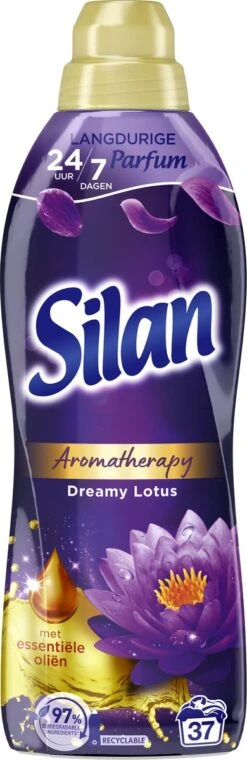 Silan Aroma Therapy Dreamy Lotus Wasverzachter - 6 X 37 Wasbeurten - Voordeelverpakking -Sparkle home Winkel 390x1200