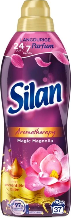 Silan Aroma Therapy Magic Magnolia Wasverzachter - 6 X 37 Wasbeurten - Voordeelverpakking -Sparkle home Winkel 391x1200 2
