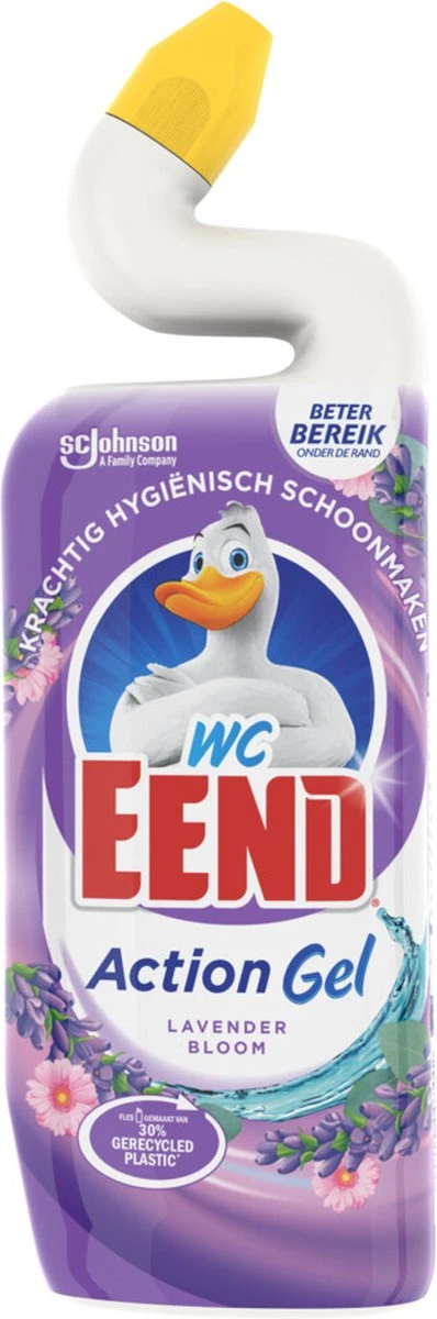 6x WC Eend Toiletreiniger Lavendel Fresh 750 Ml 4 6x WC Eend Toiletreiniger Lavendel Fresh 750 Ml - Afbeelding 2