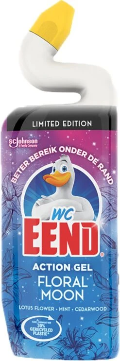 WC Eend Toiletreiniger Action Gel Floral Moon - 6x 750 Ml - Voordeelverpakking -Sparkle home Winkel 399x1200 1