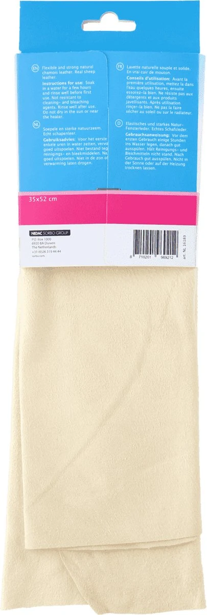 Sorbo Natuurzeem - Maat L - 35x52cm 4 Sorbo Natuurzeem - Maat L - 35x52cm - Afbeelding 2