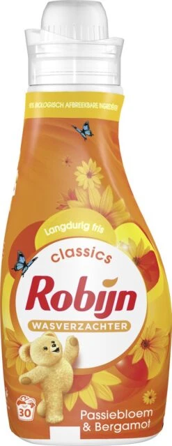 Robijn Classics Passiebloem & Bergamot Wasverzachter - 4 X 30 Wasbeurten - Voordeelverpakking 19 Robijn Classics Passiebloem & Bergamot Wasverzachter - 4 X 30 Wasbeurten - Voordeelverpakking -Sparkle home Winkel 464x1200 1
