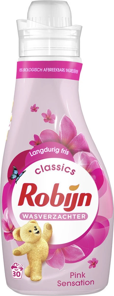 Robijn Pink Sensation Wasverzachter - 240 Wasbeurten - Voordeelverpakking 14 Robijn Pink Sensation Wasverzachter - 240 Wasbeurten - Voordeelverpakking - Afbeelding 12