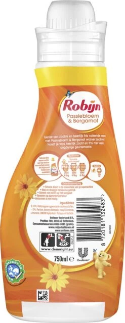 Robijn Classics Passiebloem & Bergamot Wasverzachter - 4 X 30 Wasbeurten - Voordeelverpakking 14 Robijn Classics Passiebloem & Bergamot Wasverzachter - 4 X 30 Wasbeurten - Voordeelverpakking -Sparkle home Winkel 464x1200