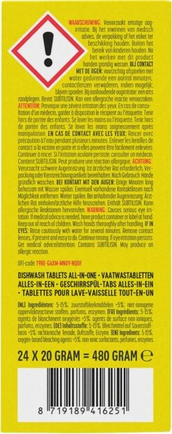 Marcel's Green Soap Vaatwastabletten Grapefruit & Limoen - 25 Stuks -Sparkle home Winkel 478x1200 5