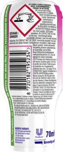 Cif CleanBoost Power & Shine Allesreiniger Ecorefill Capsules - 10 X 70 Ml - Voordeelverpakking -Sparkle home Winkel 500x1200 1