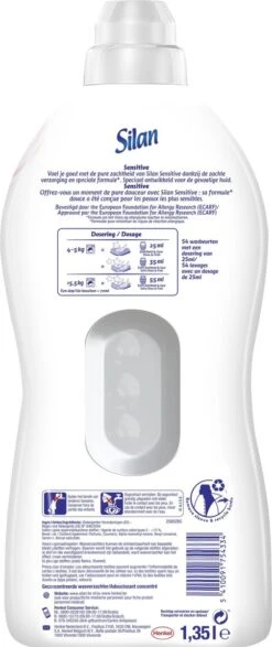 Silan Sensitive Wasverzachter - Baby En Gevoelige Huid - Grootverpakking - 54 Wasbeurten 13 Silan Sensitive Wasverzachter - Baby En Gevoelige Huid - Grootverpakking - 54 Wasbeurten -Sparkle home Winkel 505x1200