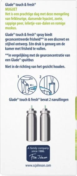 Glade By Brise Touch & Fresh Muguet Navulling - 2 Stuks -Sparkle home Winkel 527x1200 4
