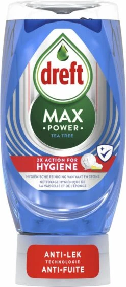 8x Dreft Max Power Afwasmiddel Extra Hygiëne 370 Ml -Sparkle home Winkel 528x1200 2