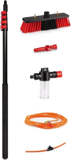 Merkloos Telescoopsteel Ramenwassen 4,6M - Met Borstel & Waterdoorvoer - Voor Ramen - Watertoevoer - Borstel 21 Merkloos Telescoopsteel Ramenwassen 4,6M - Met Borstel & Waterdoorvoer - Voor Ramen - Watertoevoer - Borstel -Sparkle home Winkel 535x1200