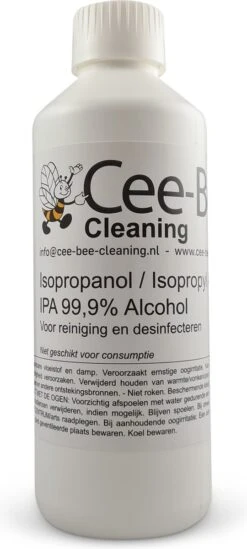 Cee-Bee Isopropanol | Isopropyl | IPA 99.9% Alcohol | 1000 Ml | 3 Flessen á 1 Liter | 3 Liter -Sparkle home Winkel 540x1200