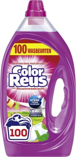2x Witte Reus Vloeibaar Wasmiddel Color Reus 5 Liter -Sparkle home Winkel 581x1200 1