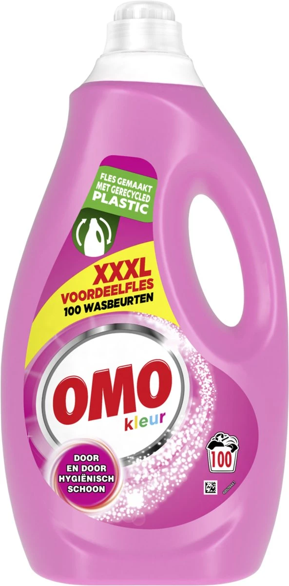 Omo Vloeibaar Wasmiddel Kleur - 100 Wasbeurten - Grootverpakking 3 Omo Vloeibaar Wasmiddel Kleur - 100 Wasbeurten - Grootverpakking