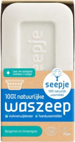 Seepje - Vast Wasmiddel - Waszeep/Vlekverwijderaar - Bergamot En Limoengras -Sparkle home Winkel 630x1200