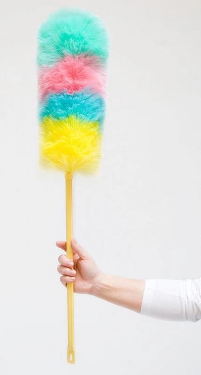 Plumeau Met Uitschuifsteel Tot 114 Cm 3 Plumeau Met Uitschuifsteel Tot 114 Cm