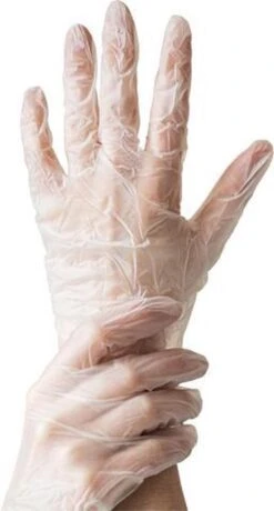 Wegwerp Handschoenen - Vinyl Handschoenen - Poedervrij - Wit - Maat L - 100 Stuks -Sparkle home Winkel 645x1200 3