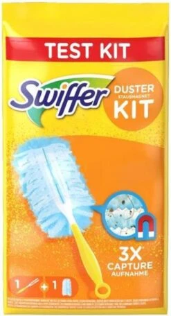 Swiffer Stof Magneet Starter Kit (handle + 1 Linnen) -Sparkle home Winkel 650x1200