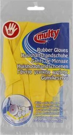 Multy Luxe Huishoudhandschoenen Maat M - Natuurlatex Met Katoenen Vlokvoering - Anti Slip - Rubberen Handschoenen - Waterdicht - Natuurlijk Latex - Maat M 12 Multy Luxe Huishoudhandschoenen Maat M - Natuurlatex Met Katoenen Vlokvoering - Anti Slip - Rubberen Handschoenen - Waterdicht - Natuurlijk Latex - Maat M -Sparkle home Winkel 653x1200