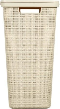 Curver Jute Wasmand Met Deksel 58L - 2 Stuks - Gebroken Wit -Sparkle home Winkel 664x1200 1