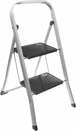 Excellent Houseware Inklapbare Keukentrap - 2 Treden - Tot 150kg - Metaal 10 Excellent Houseware Inklapbare Keukentrap - 2 Treden - Tot 150kg - Metaal -Sparkle home Winkel 700x1200 1