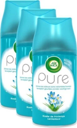 Air Wick Freshmatic Automatische Spray - Luchtverfrisser - Pure Lentedauw Navulling - 3 Stuks -Sparkle home Winkel 718x1200 4