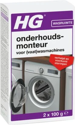 HG Onderhoudsmonteur - 2 X 100 Ml - Verhelpt En Voorkomt Storingen - Voor Een Langere Levensduur Van De Vaatwasser En Wasmachine - Biologisch Afbreekbaar -Sparkle home Winkel 723x1200 2