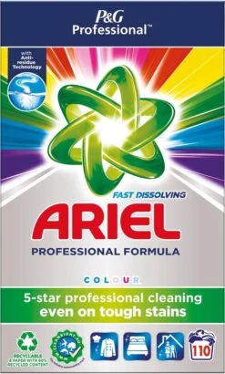 Ariel - Proffesional - Waspoeder Color - 7.15kg - 110 Wasbeurten -Sparkle home Winkel 723x1200