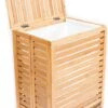 HUISSON Wasmand Met Deksel Bamboe Uitneembare Waszak Wasmanden Met Deksel 75 Ltr. 2 HUISSON Wasmand Met Deksel Bamboe Uitneembare Waszak Wasmanden Met Deksel 75 Ltr. -Sparkle home Winkel 730x1200