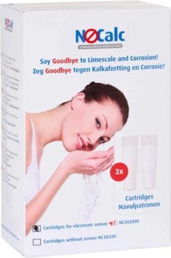 NoCalc Navulpatronen - 2 Stuks - Gebruik I.c.m. Electronic Sensor - Waterontharder - Waterontkalker -Sparkle home Winkel 794x1200