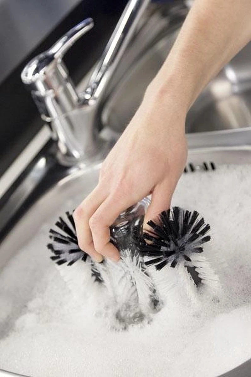 Bar Professional Spoelborstel Kunststof Voet - 3-delig 4 Bar Professional Spoelborstel Kunststof Voet - 3-delig - Afbeelding 2