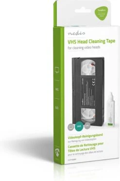 Nedis VHS-Reinigingscassette - 20 Ml - VHS-Koppen - Zwart 25 Nedis VHS-Reinigingscassette - 20 Ml - VHS-Koppen - Zwart -Sparkle home Winkel 800x1200 32