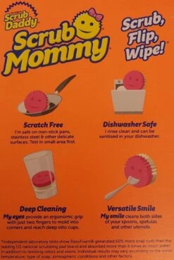 Scrub Daddy - Scrub Mommy Spons Krasvrij Dubbelzijdig Paars 15 Scrub Daddy - Scrub Mommy Spons Krasvrij Dubbelzijdig Paars -Sparkle home Winkel 806x1200 4