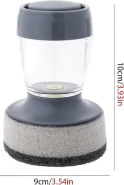 Afwasborstel Met Zeepdispenser – Met 3 Verschillende Opzet Stukken – Inclusief Houder – Grijs – Afwas Borstel Zeepreservoir – Zeep Handborstel – Doseerpomp – Afwasmiddel Dispenser – Navulbaar 14 Afwasborstel Met Zeepdispenser – Met 3 Verschillende Opzet Stukken – Inclusief Houder – Grijs – Afwas Borstel Zeepreservoir – Zeep Handborstel – Doseerpomp – Afwasmiddel Dispenser – Navulbaar -Sparkle home Winkel 808x1200 4