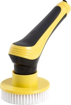 Trendosa Elektrische Schoonmaakborstel - Elektrische Schrobborstel - Poetsmachine - Handborstel - Scrubber- De Badkamer/Keuken/Auto- 10 Opzetstukken Geel 17 Trendosa Elektrische Schoonmaakborstel - Elektrische Schrobborstel - Poetsmachine - Handborstel - Scrubber- De Badkamer/Keuken/Auto- 10 Opzetstukken Geel -Sparkle home Winkel 813x1200