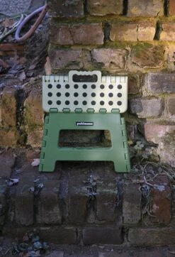 PUHLMANN - Inklapbare Kruk, JAMES, Plastic, Groen, 22 Cm Hoog, Max 100kilo -Sparkle home Winkel 819x1200