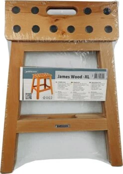 PUHLMANN - Inklapbare Kruk, JAMES, Hout, 41 Cm Hoog, Max 150 Kilo -Sparkle home Winkel 847x1200 1