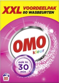 Omo Kleur XXL Waspoeder Voor De Gekleurde Was - 80 Wasbeurten -Sparkle home Winkel 850x1200 1