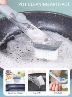 OXO Good Grips Afwasborstel Met Zeepdispenser 13 OXO Good Grips Afwasborstel Met Zeepdispenser -Sparkle home Winkel 887x1200