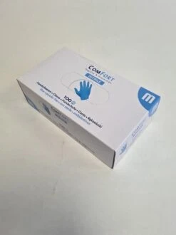 Merkloos Comfort Nitril Wegwerp Handschoenen - Poedervrij - Blauw - Maat M - 100 Stuks -Sparkle home Winkel 899x1200 16