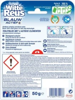 Witte Reus Blauw Actief Toiletblok - Hygiene - WC Blokjes Voordeelverpakking - 10 Stuks -Sparkle home Winkel 900x1200 19