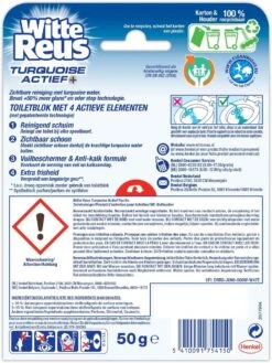 Witte Reus Turquoise Actief Toiletblok - Pacific - WC Blokjes Voordeelverpakking - 10 Stuks -Sparkle home Winkel 901x1200 9