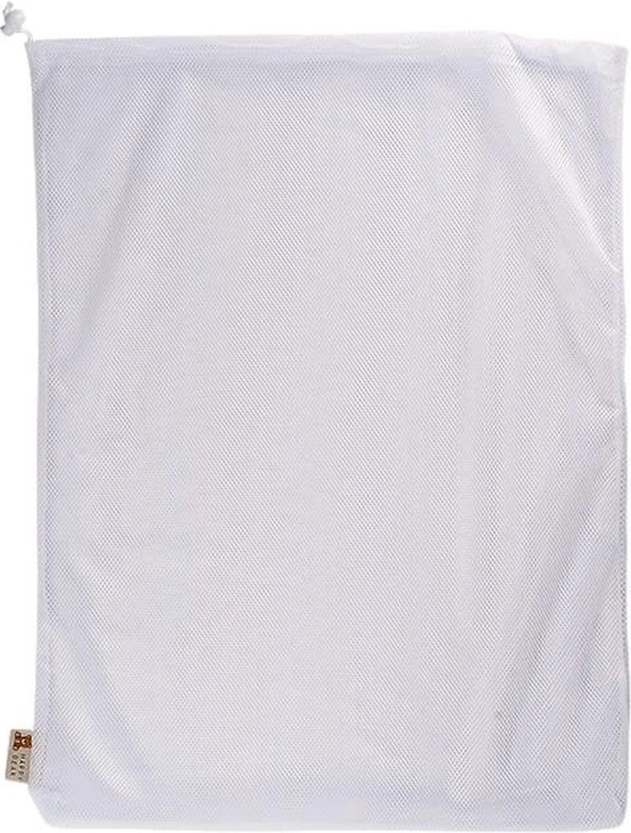 HappyBear | Wasnet | 45cm X 60cm | Afsluitbaar Trekkoord | Mesh Stof | Inhoud - 10-15 Wasbare Luiers 4 HappyBear | Wasnet | 45cm X 60cm | Afsluitbaar Trekkoord | Mesh Stof | Inhoud - 10-15 Wasbare Luiers - Afbeelding 2